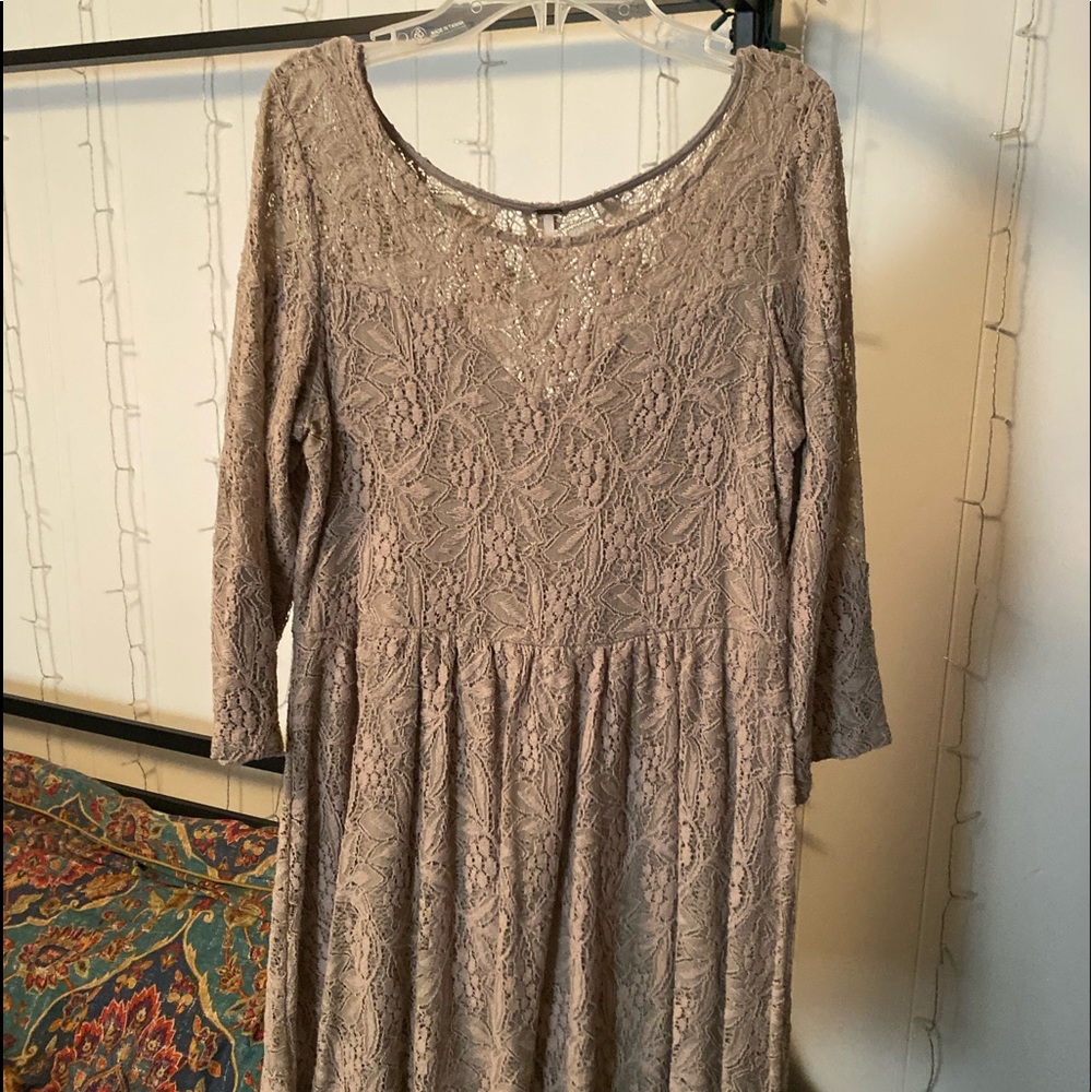 Free people lace dress size small